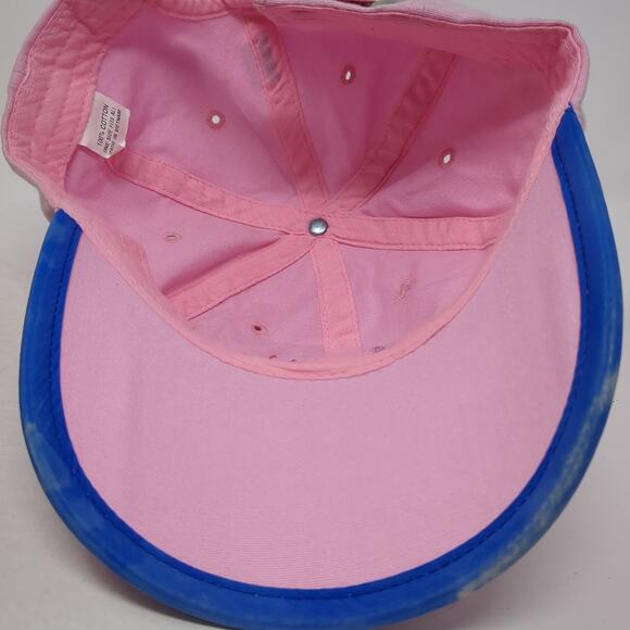 Washington USA Slideback Baseball Cap Pink One Size Adjustable Embroidered - Picture 7 of 9